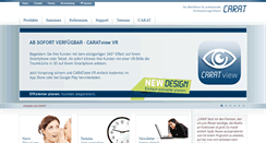 Desktop Screenshot of carat.de